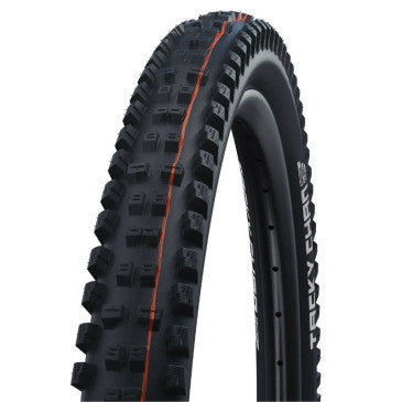 PNEU VTT GRAVITY / VAE 27.5 X 2.40 SCHWALBE TACKY CHAN ADDIX SUPER GRAVITY SOFT NOIR TLE TUBELESS/TUBETYPE TS (62-584) (650B) COMPATIBLE VAE