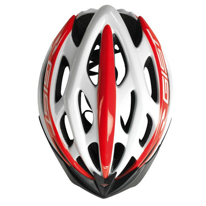 Casque faster blanc rouge