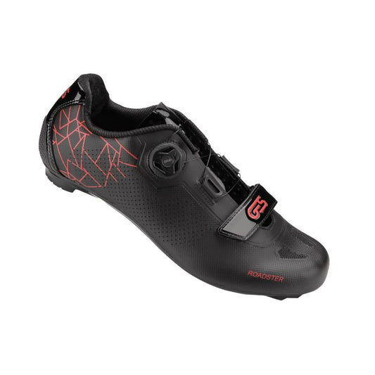Chaussure ges roadster noir rouge