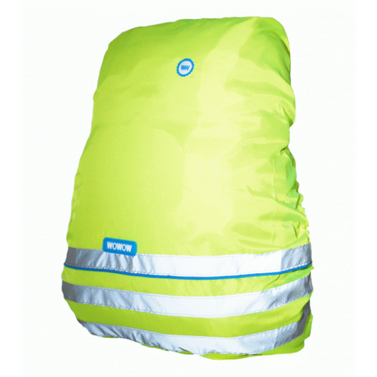 WOWOW FUN BAG COVER jaune fluo pour cartable/sac à dos