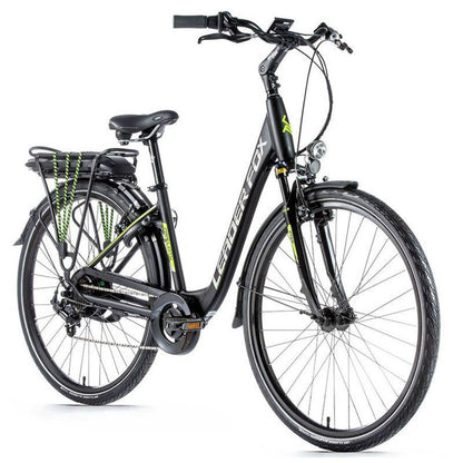 Vélo électrique park noir vert